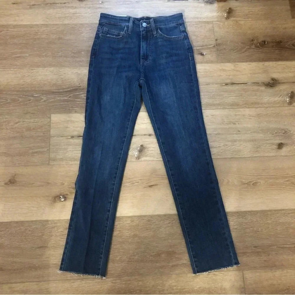 Sam Edelman The Stiletto Straight High Rise Straight Ankle Jeans Size 25 NWT - Picture 2 of 9
